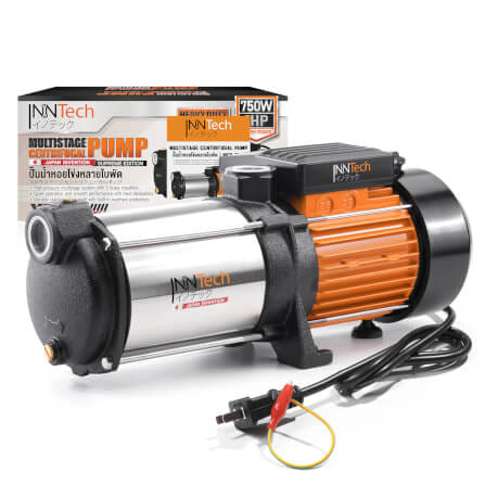 ปั๊มน้ำหอยโข่ง INNTECH รุ่น MCP-750S ขนาด 1 นิ้ว 1 แรงม้า 750 วัตต์_7